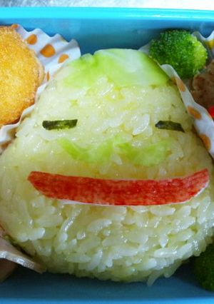妖怪ウオッチ【ホノボーノ】キャラ弁-レシピのメイン写真