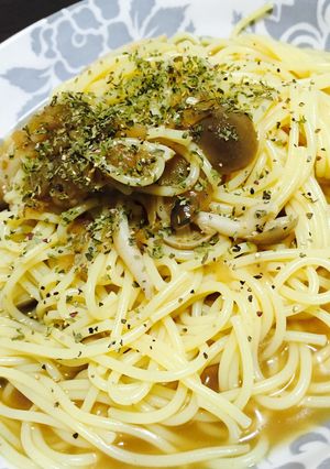 オニオンスープパスタ-レシピのメイン写真