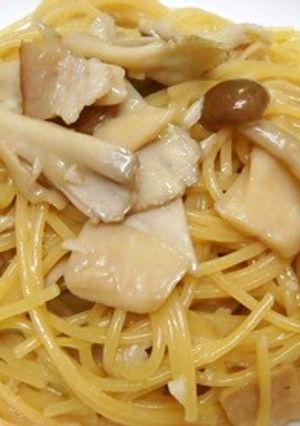 きのこたっぷり和風ワンポットパスタ-レシピのメイン写真