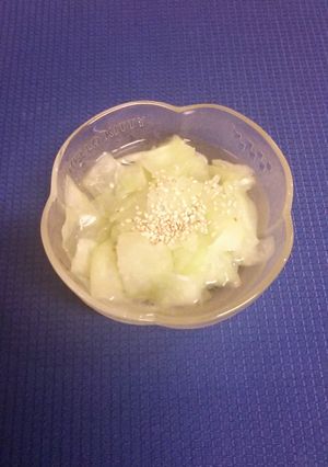 はやとうりの酢の物-レシピのメイン写真