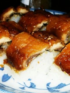 コストコのさんまの蒲焼きで押し寿司-レシピのメイン写真