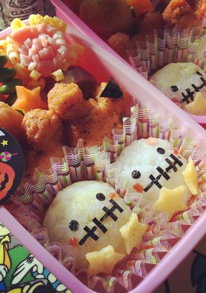 簡単♡キャラ弁♡ご飯♡ハロウィン♡-レシピのメイン写真