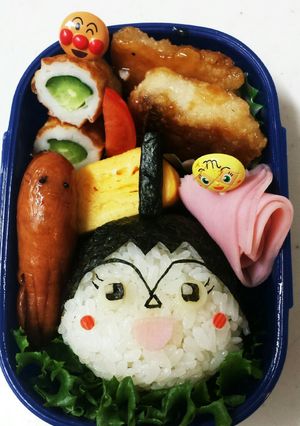 キャラ弁♡鉄火のコマキちゃん-レシピのメイン写真