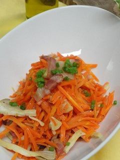 人参とエリンギの炒め物 ニンニク風味-レシピのメイン写真