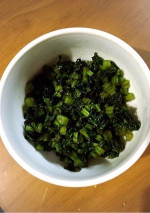 蕪の葉のパパッと常備菜-レシピのメイン写真