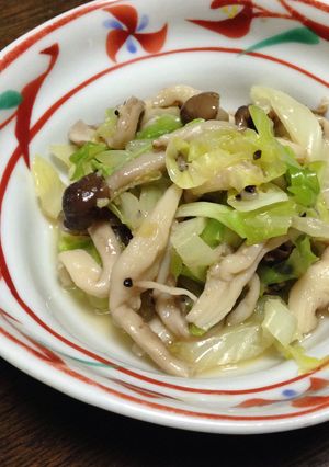 キャベツとしめじの炒め煮-レシピのメイン写真