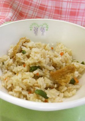 ☆ニュースに掲載された『こぎつねごはん』-レシピのメイン写真