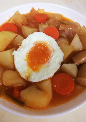 ランチに 蕪入り簡単ミネストローネ-レシピのメイン写真