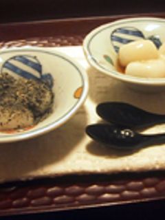 黒胡麻と果実酒シロップの白玉-レシピのメイン写真