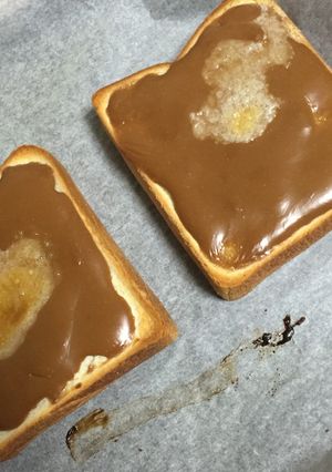 カフェモカなトースト?!-レシピのメイン写真