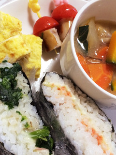 おにぎらず朝食-レシピのメイン写真