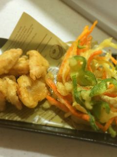 野菜かき揚げととり天-レシピのメイン写真