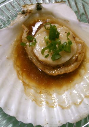 簡単 定番♪♫ホタテのバター醤油焼き！！-レシピのメイン写真