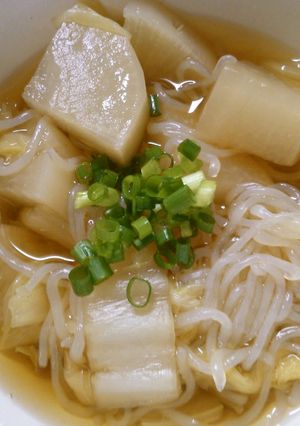 簡単！さっぱり♫大根と白菜、白滝の煮物！-レシピのメイン写真