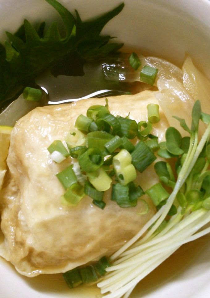 簡単♫　豆腐の湯葉巻き！さっぱり和風煮で-レシピのメイン写真