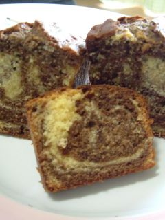 マーブルパウンドケーキ-レシピのメイン写真