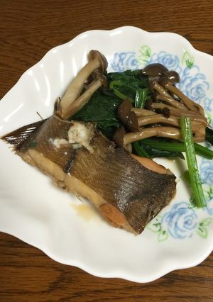 カレイの煮付けプラス野菜-レシピのメイン写真