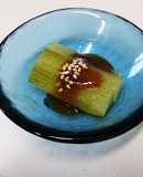 ズイキ(里芋の茎)酢味噌あえ＆煮物