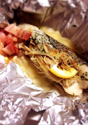 フライパンで鱈のホイル焼き-レシピのメイン写真