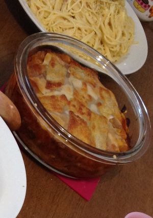 餃子の皮で簡単ラザニア!!-レシピのメイン写真