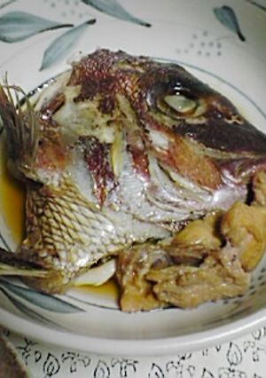 鯛のあら煮-レシピのメイン写真