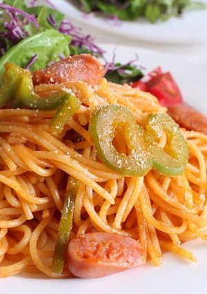 うちのナポリタン-レシピのメイン写真