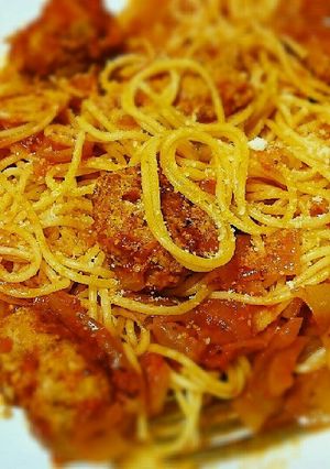 ルパン三世カリオストロの城風スパゲッティ-レシピのメイン写真