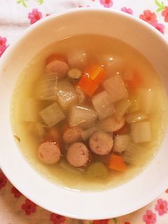 簡単野菜スープ-レシピのメイン写真