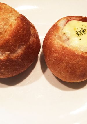 簡単 朝食にブレッドボール-レシピのメイン写真