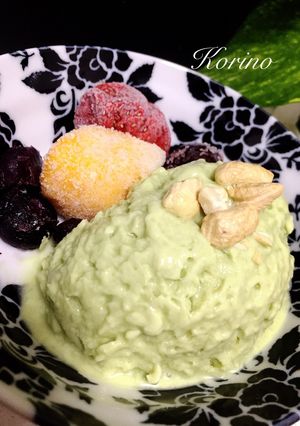 材料③♡卵・乳製品ナシ♡アボカドアイス-レシピのメイン写真