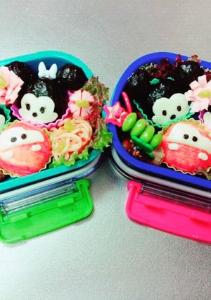 キャラ弁❁ツムツム弁当-レシピのメイン写真
