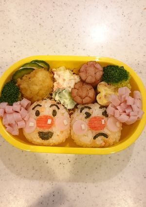 キャラ弁★簡単アンパンマン★-レシピのメイン写真