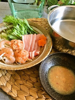 BRITAのお水でエスニックしゃぶしゃぶ-レシピのメイン写真