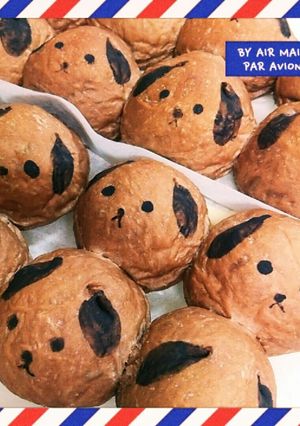 ちぎりぱん 犬(ココア味)♪子どもの日-レシピのメイン写真