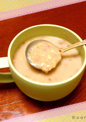 簡単朝ごはん☆オートミールスープ-レシピのメイン写真