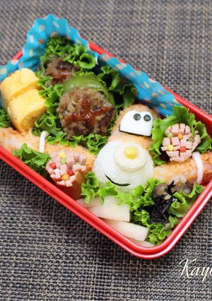プレーンズ キャラ弁-レシピのメイン写真