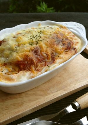 まるでラザニア！ミートパングラタン-レシピのメイン写真