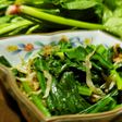 炒めしらす干しとホウレン草の醤油麹和え
