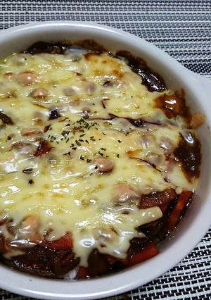 遅刻しない大学生の朝からカレードリア-レシピのメイン写真