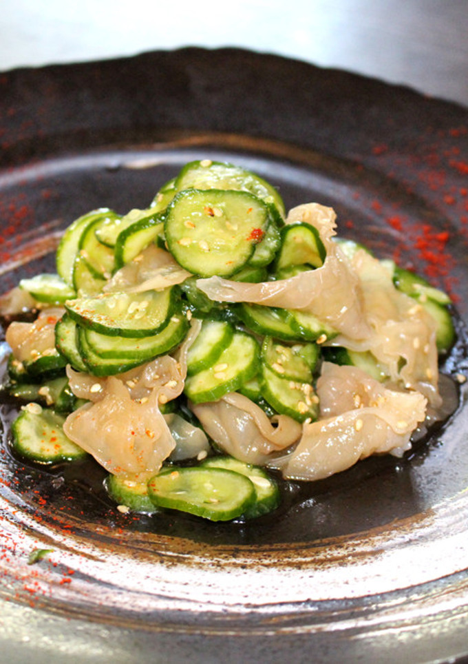 白きくらげと胡瓜の三杯酢-レシピのメイン写真