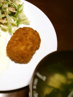 減塩!木綿豆腐と小松菜の澄まし汁-レシピのメイン写真
