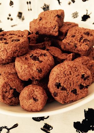 ココアクッキー♪チョコチップ♡-レシピのメイン写真
