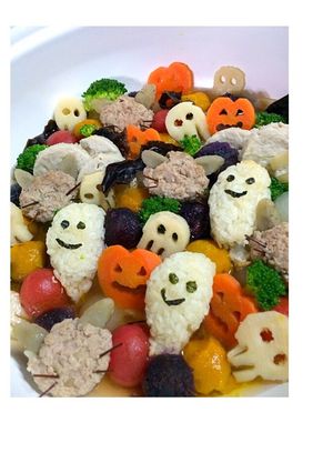 ゴースト満載☆にぎやかハロウィン鍋-レシピのメイン写真