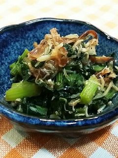 大根菜としらす干しの炒め煮-レシピのメイン写真