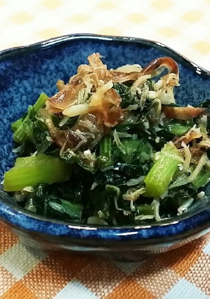 大根菜としらす干しの炒め煮-レシピのメイン写真