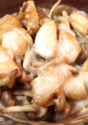 簡単おつまみ☆長芋とキノコのチーズ焼き-レシピのメイン写真