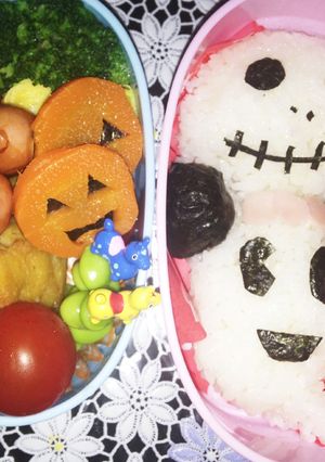 キャラ弁☆ハロウィン-レシピのメイン写真