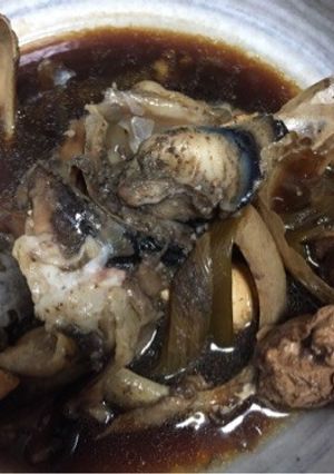 マグロの目玉煮込み-レシピのメイン写真