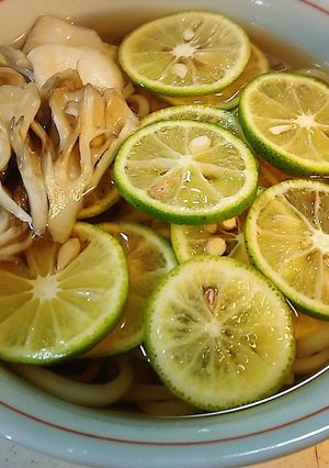 すだちうどん-レシピのメイン写真