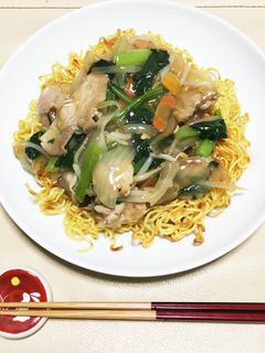 あんかけ焼きそば パリパリさくさく-レシピのメイン写真